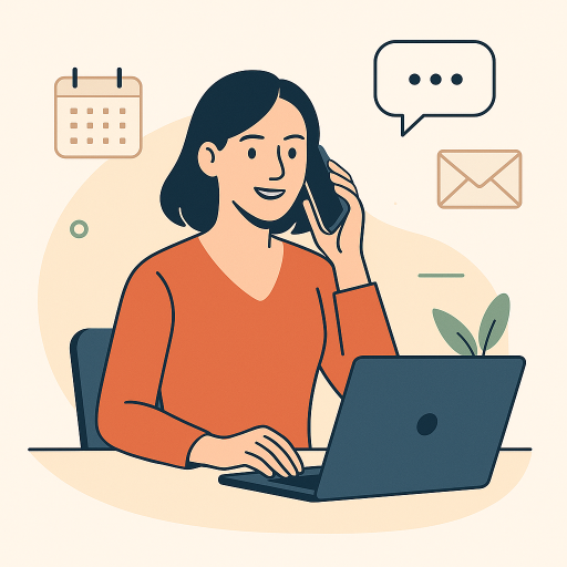 Contact illustration